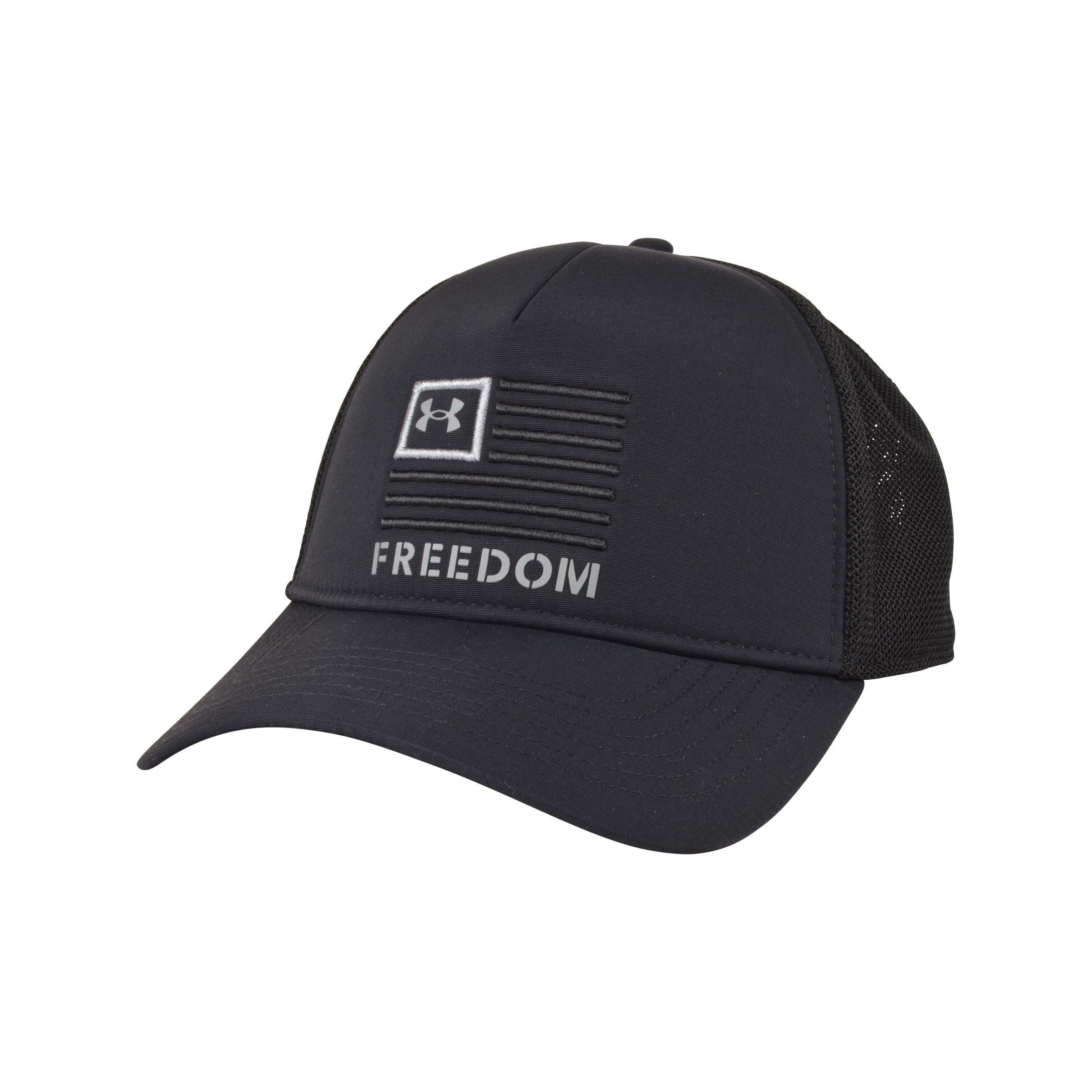 Under Armour Freedom Trucker Snapback Hat - Black/Steel